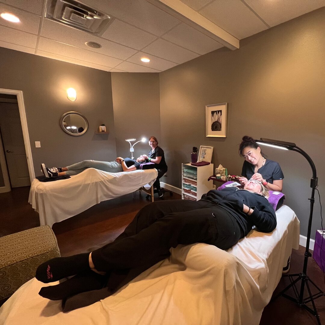 Sunflower Spa nail work in Longmont, Colorado